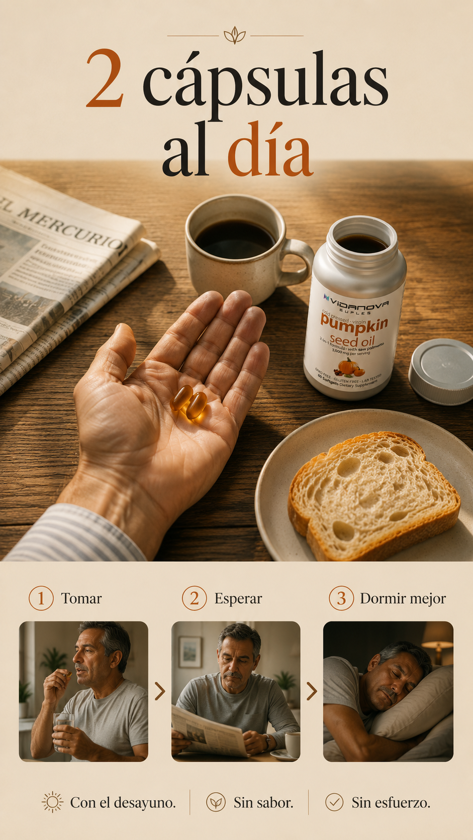 ACEITE DE SEMILLA DE ZAPALLO - PROTECCIÓN NATURAL PARA TU PRÓSTATA