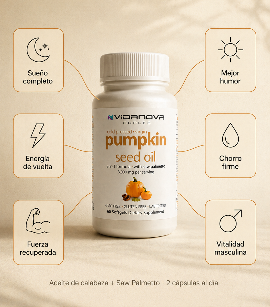 Pumpkin Seed Oil y los 6 beneficios que entrega
