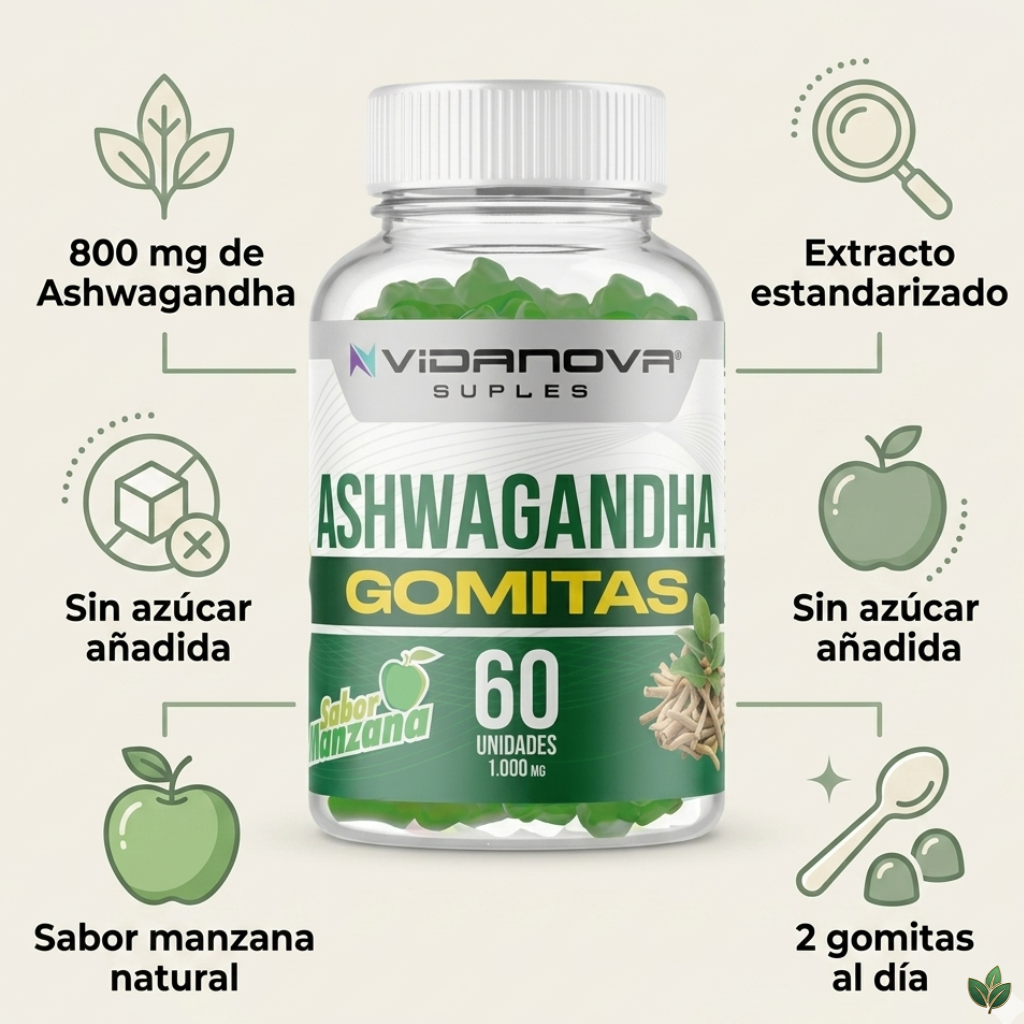 Ashwagandha en Gomitas