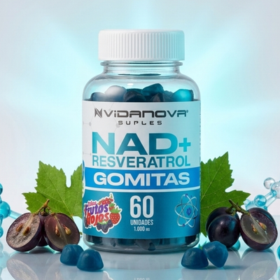 NAD+ Resveratrol en Gomitas